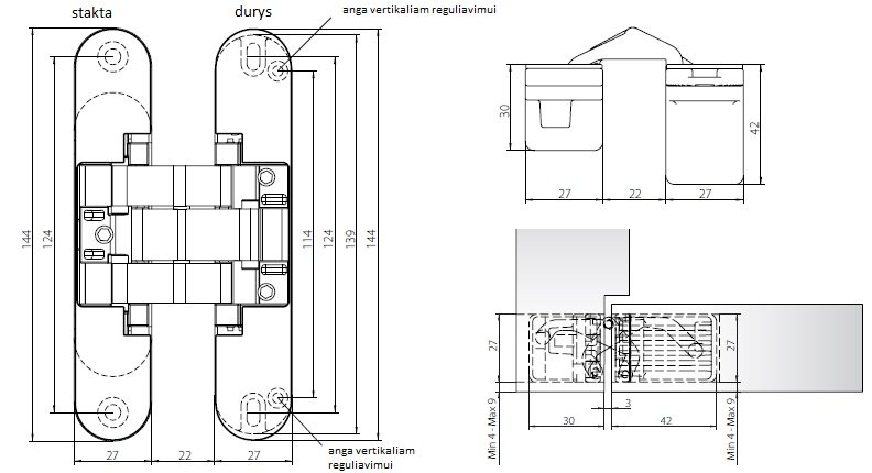 Paslėpiami vyriai ANSELMI AN 142 3D (516) - Image 5