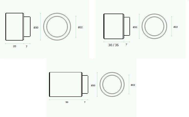 Sieninė durų atramėlė JNF IN.13.111 - Image 6