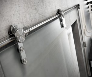 Stumdomų stiklo durų sistemos