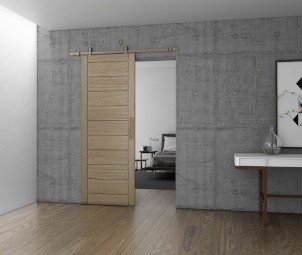 Stumdomų durų furnitūra