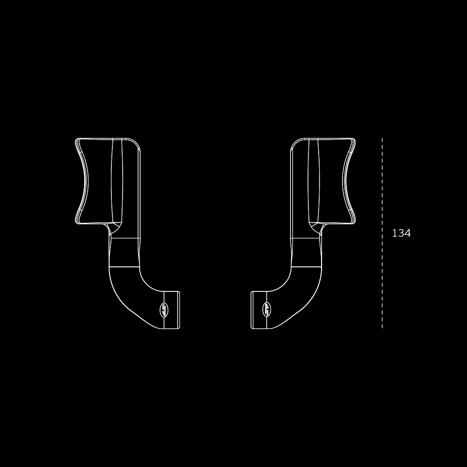 JNF Antibakterinis užmaunamas durų rankenos antgalis - svirtelė IN.00.005 - Image 4