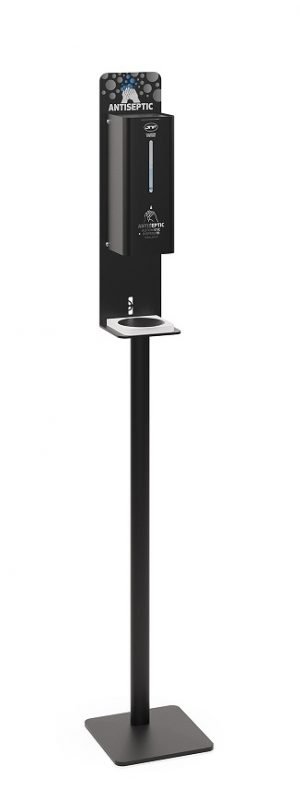 JNF Automatinis dezinfekcinio skysčio dozatorius IN.60.575.B Juodas
