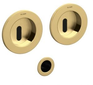 Stumdomų durų rankenėlės OLIVARI Dante Bicolor D135