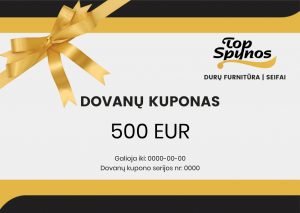 Dovanų kuponas 500 EUR