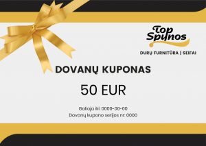 Dovanų kuponas 50 EUR