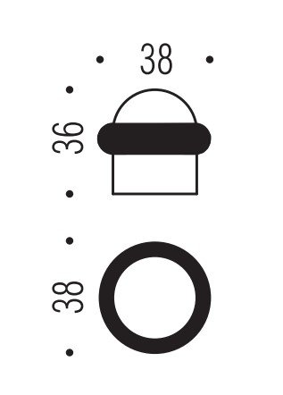 Durų atramėlė COLOMBO CD 112 - Image 2