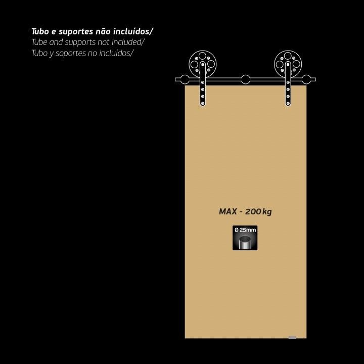 Stumdomų durų sistema JNF IN.15.201 - Image 4