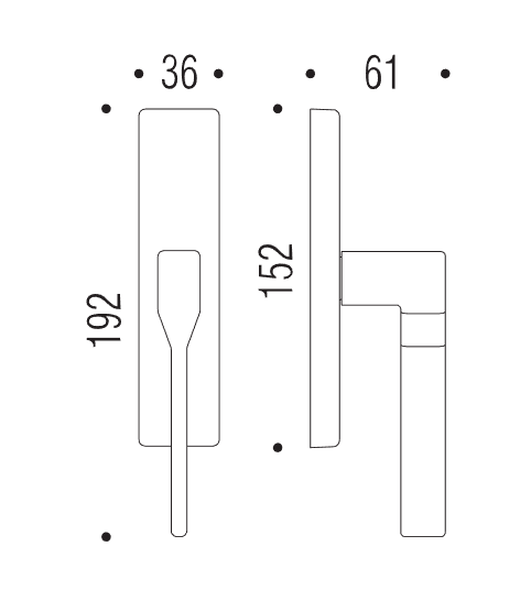 Lango rankena COLOMBO Dea FF22 - Image 5