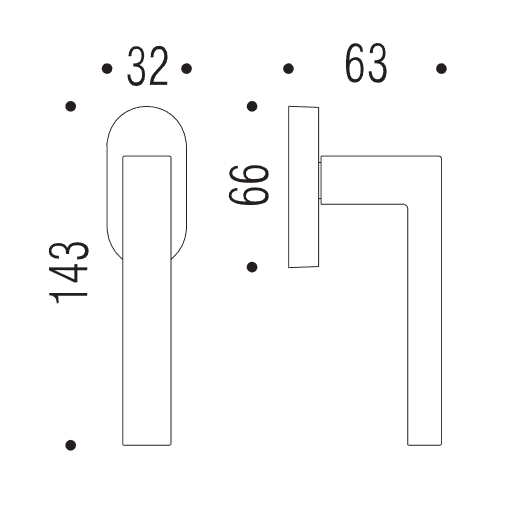 Lango rankena COLOMBO Elle BD12 - Image 3