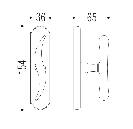 Lango rankena COLOMBO Heidi CD32 - Image 4