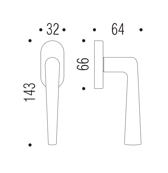 Lango rankena COLOMBO Robotre CD92 - Image 4