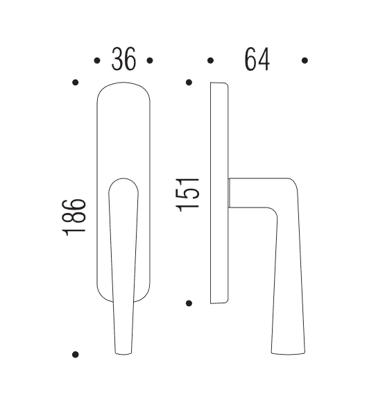 Lango rankena COLOMBO Robotre CD92 - Image 5