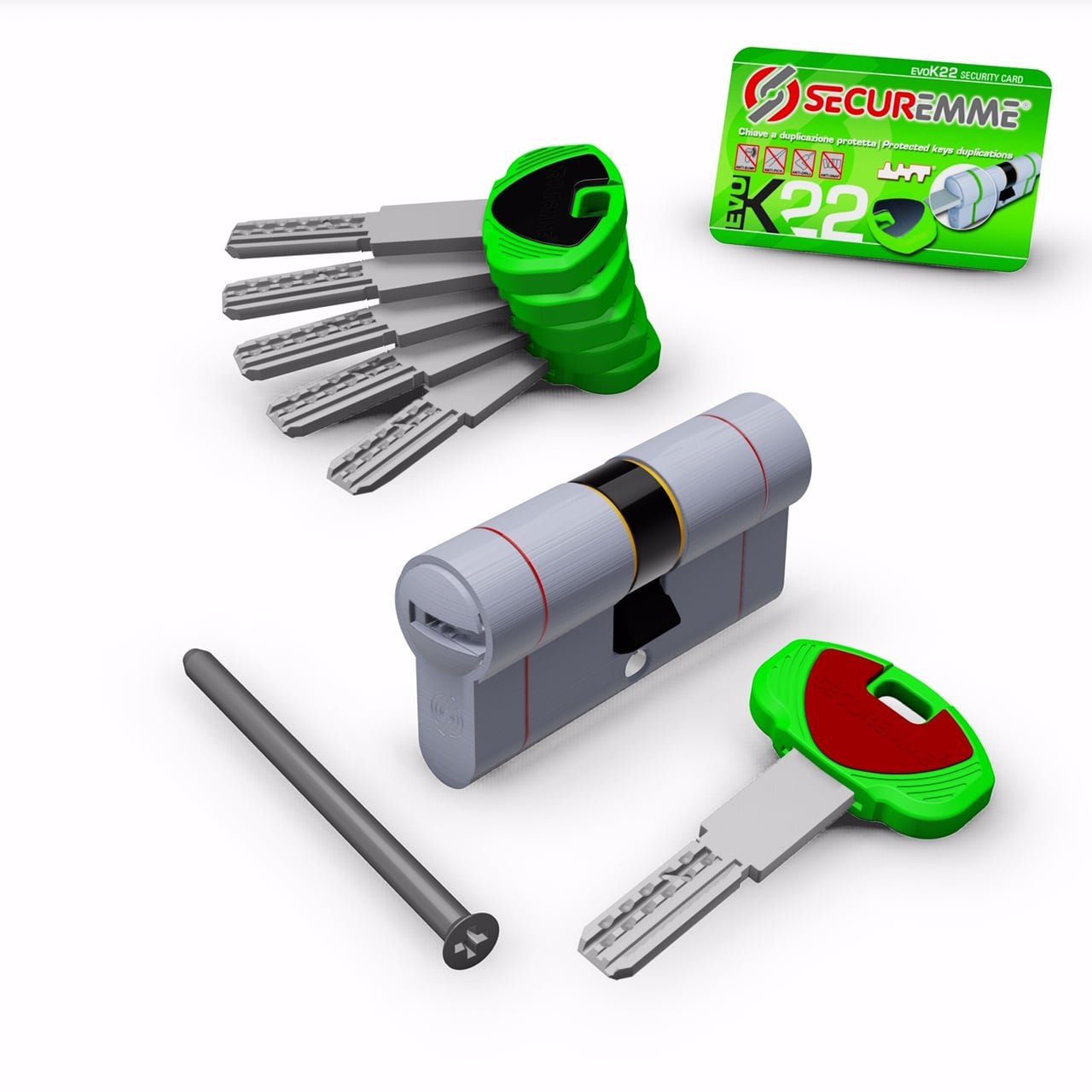 Cilindras K22 TOP Security