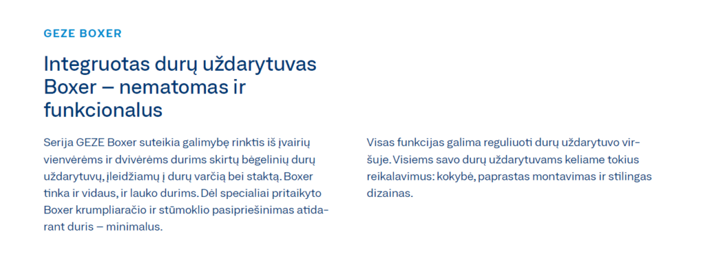 Sulėtintojas GEZE BOXER 2-4 - Image 3