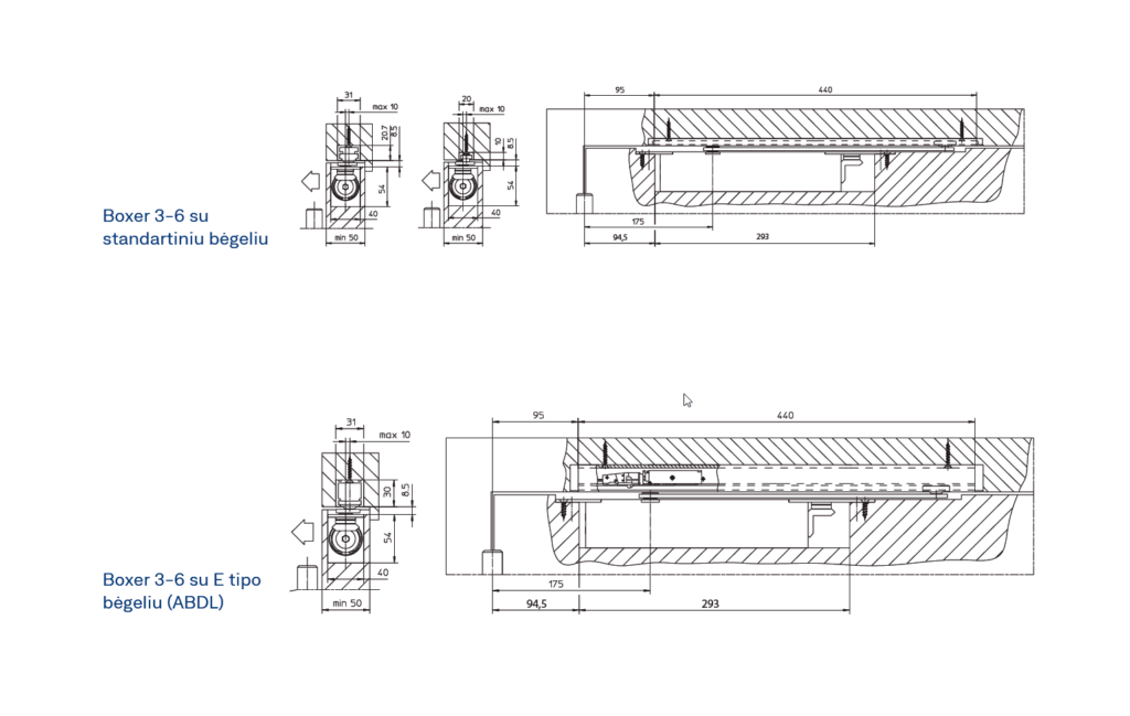 Sulėtintojas GEZE BOXER 2-4 - Image 5